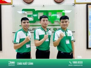 Các bạn thực tập sinh thể hiện sự quyết tâm chinh phục Nhật Bản