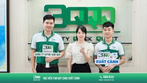 chuc mung 2 ban hoc vien xuat canh thang 10 4